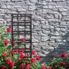 6-Foot Outdoor Wooden Lattice Garden Trellis